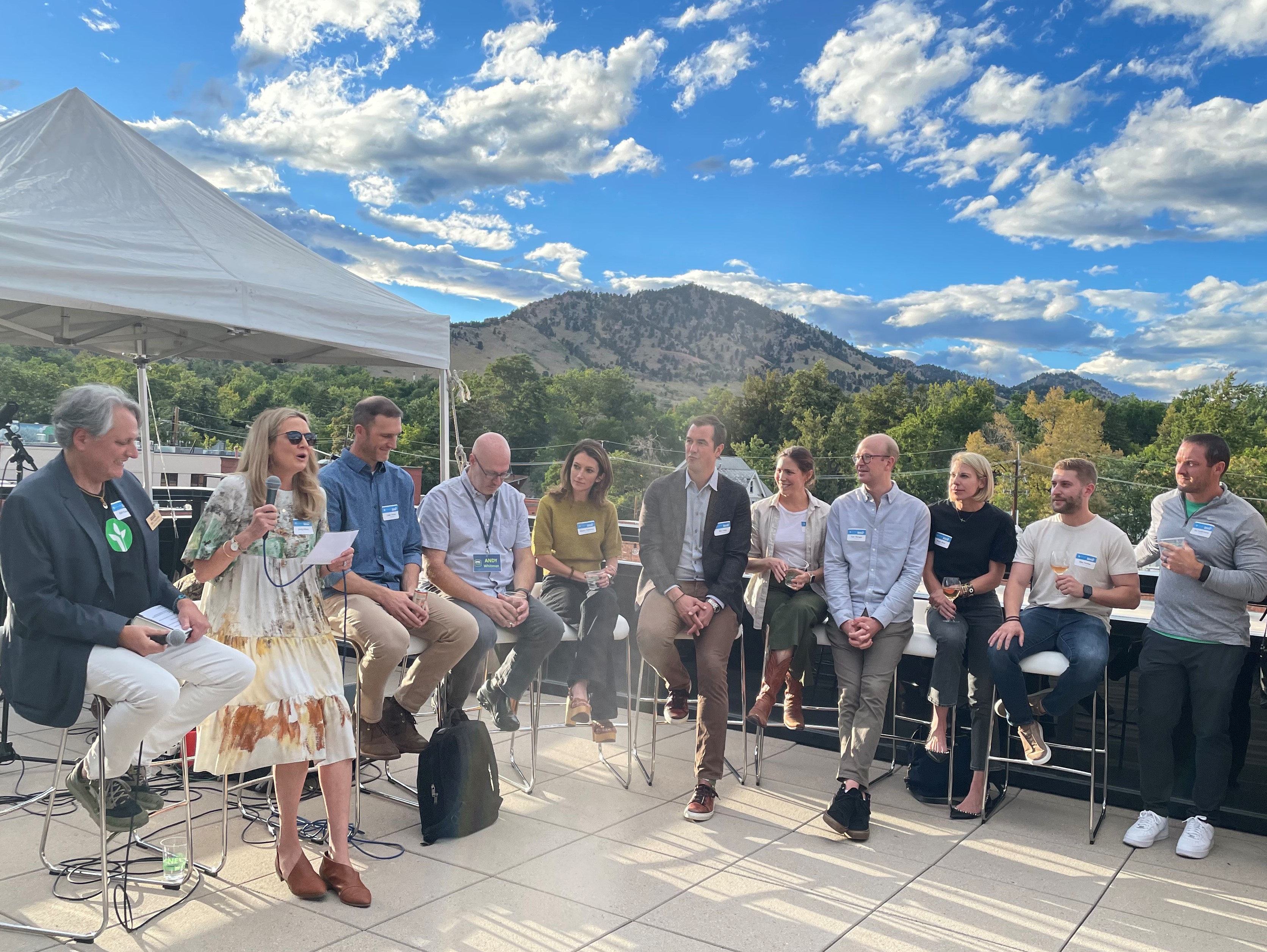 Panelists at Crestone & Naturally Boulder's Meet the Investors
