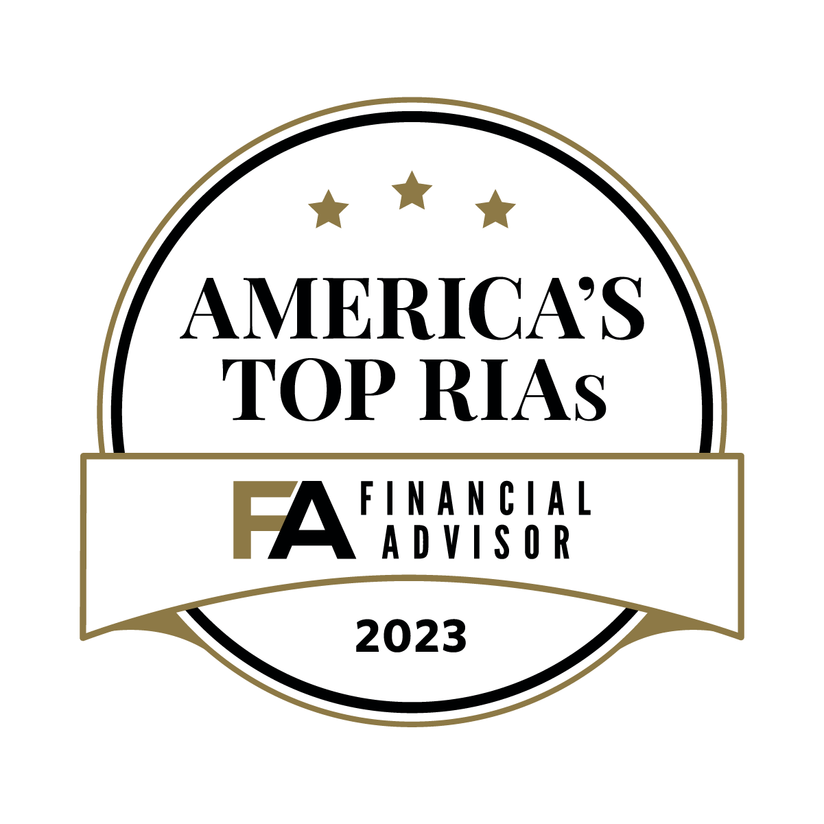 Financial Advisor's 2023 Annual RIA ranking is awarded to top independent registered investment advisors.